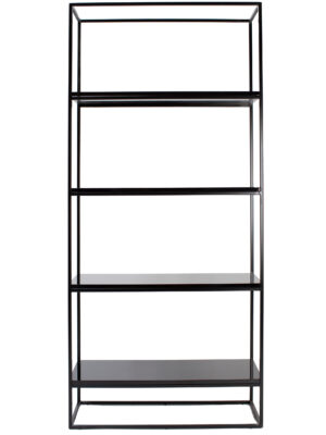 BIBLIOTECA RENLY NEGRO 60 CM