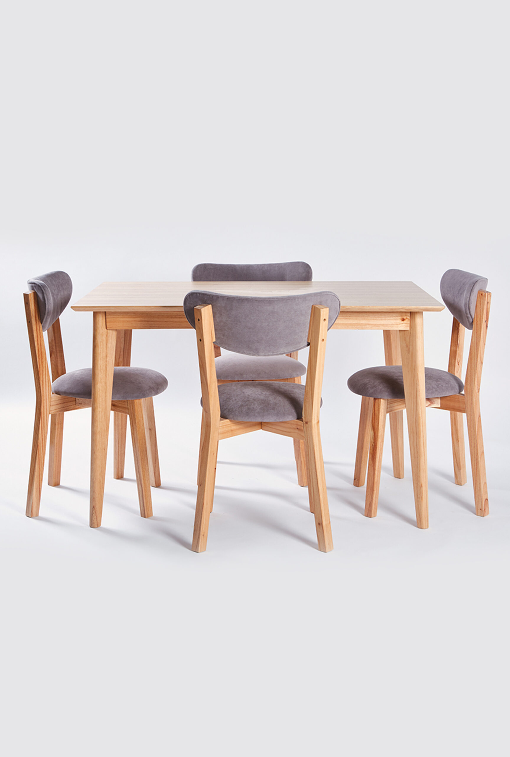 MESA ALTA PATAS 45? PARA?SO + 4 SILLAS CHERLYN TAPIZADO - Image 13