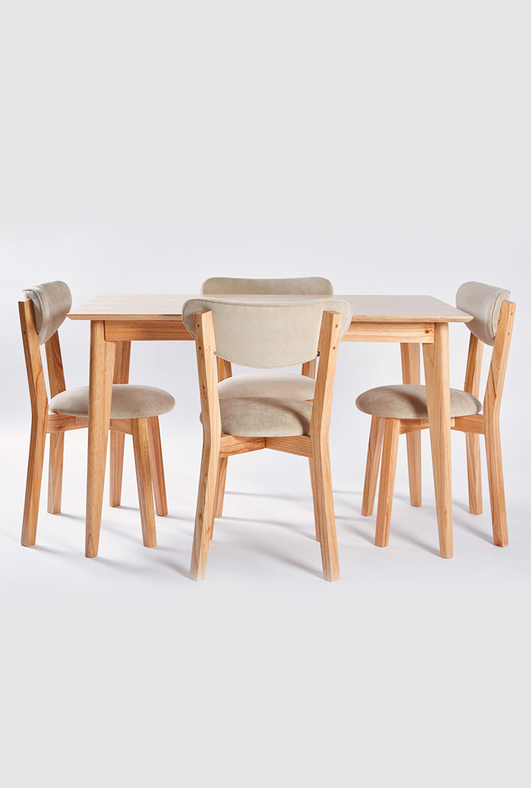 MESA ALTA PATAS 45? PARA?SO + 4 SILLAS CHERLYN TAPIZADO - Image 7