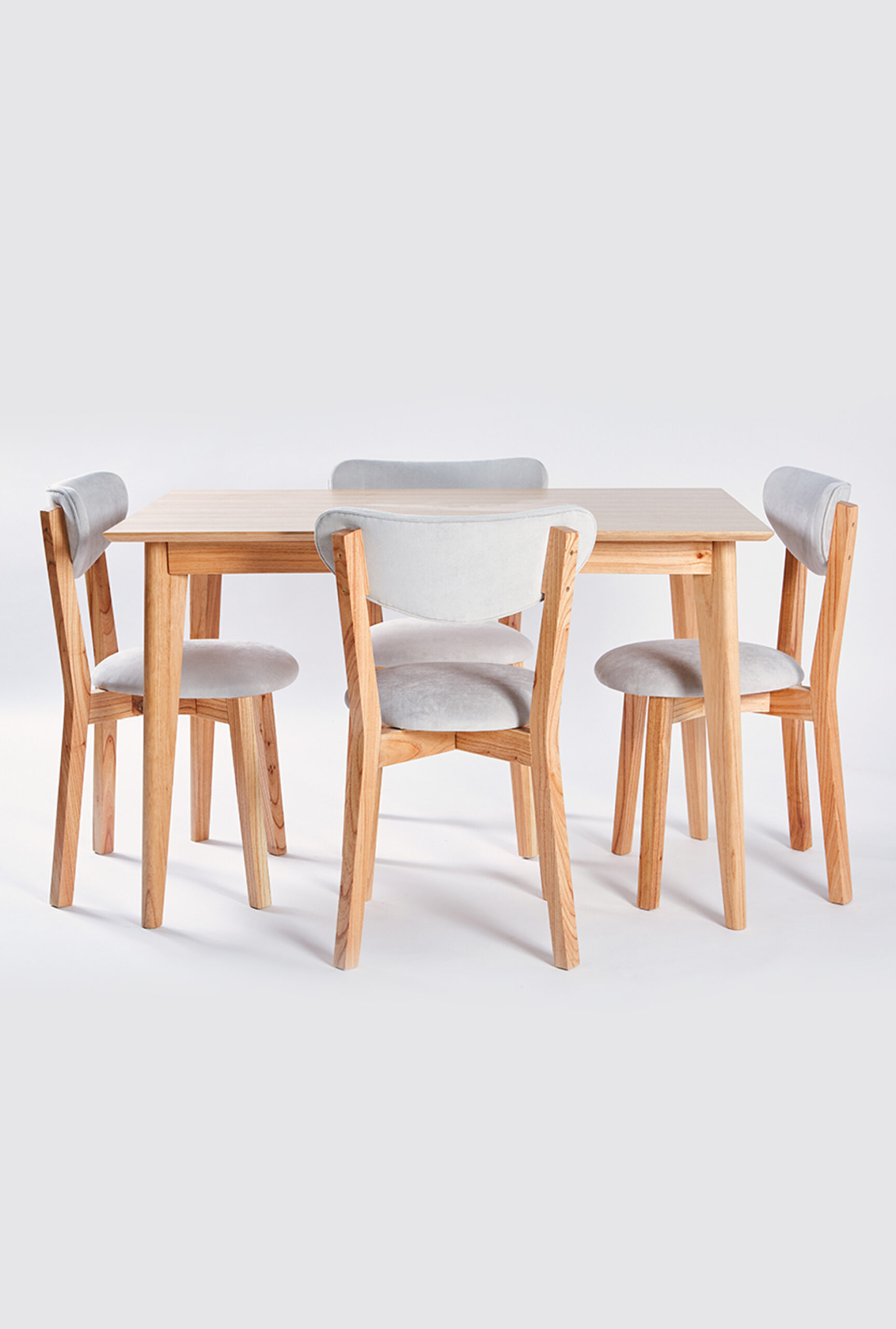 MESA ALTA PATAS 45? PARA?SO + 4 SILLAS CHERLYN TAPIZADO - Image 9