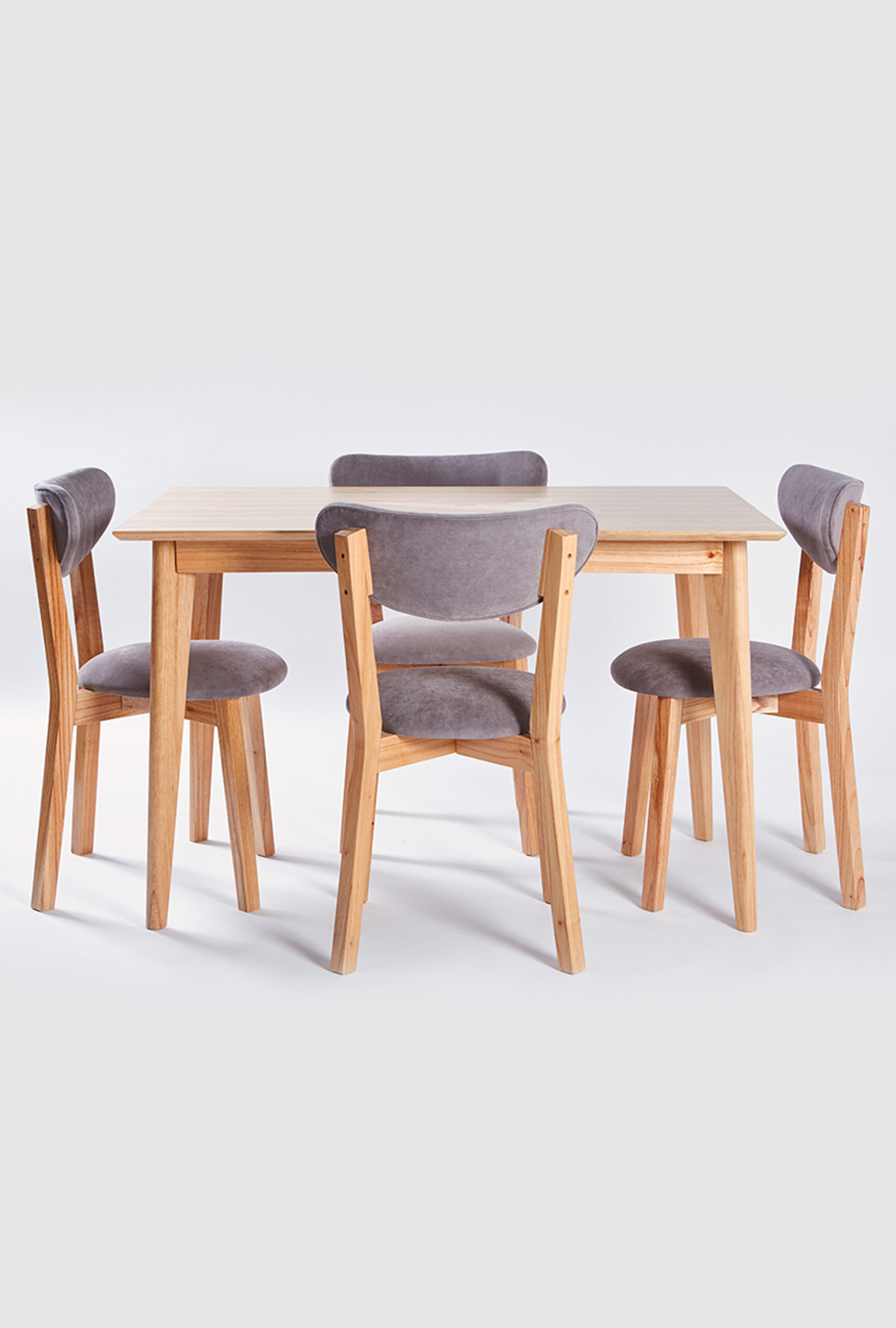 MESA ALTA PATAS 45? PARA?SO + 4 SILLAS CHERLYN TAPIZADO - Image 3