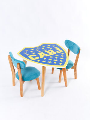 MESA BOCA + 2 SILLAS O 2 BANQUITOS