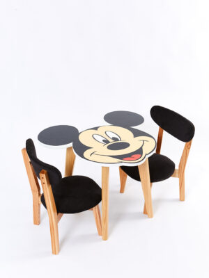 MESA MICKEY + 2 SILLAS O 2 BANQUITOS