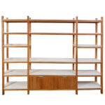 BIBLIOTECA MODULAR BRIENNE 250 CM / 2C