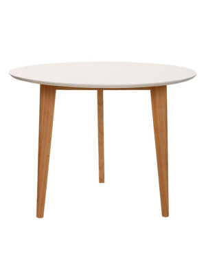 MESA ALTA REDONDA MALMO 3P PARA?SO Y BLANCO