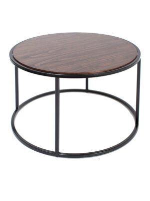 MESA BAJA REDONDA 60 H&M PARA?SO OSCURO